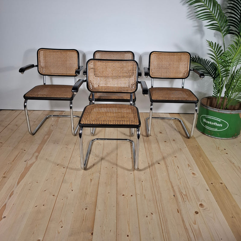 Set di 4 sedie S64 Marcel Breuer per Thonet – Bauhaus Mid-Century