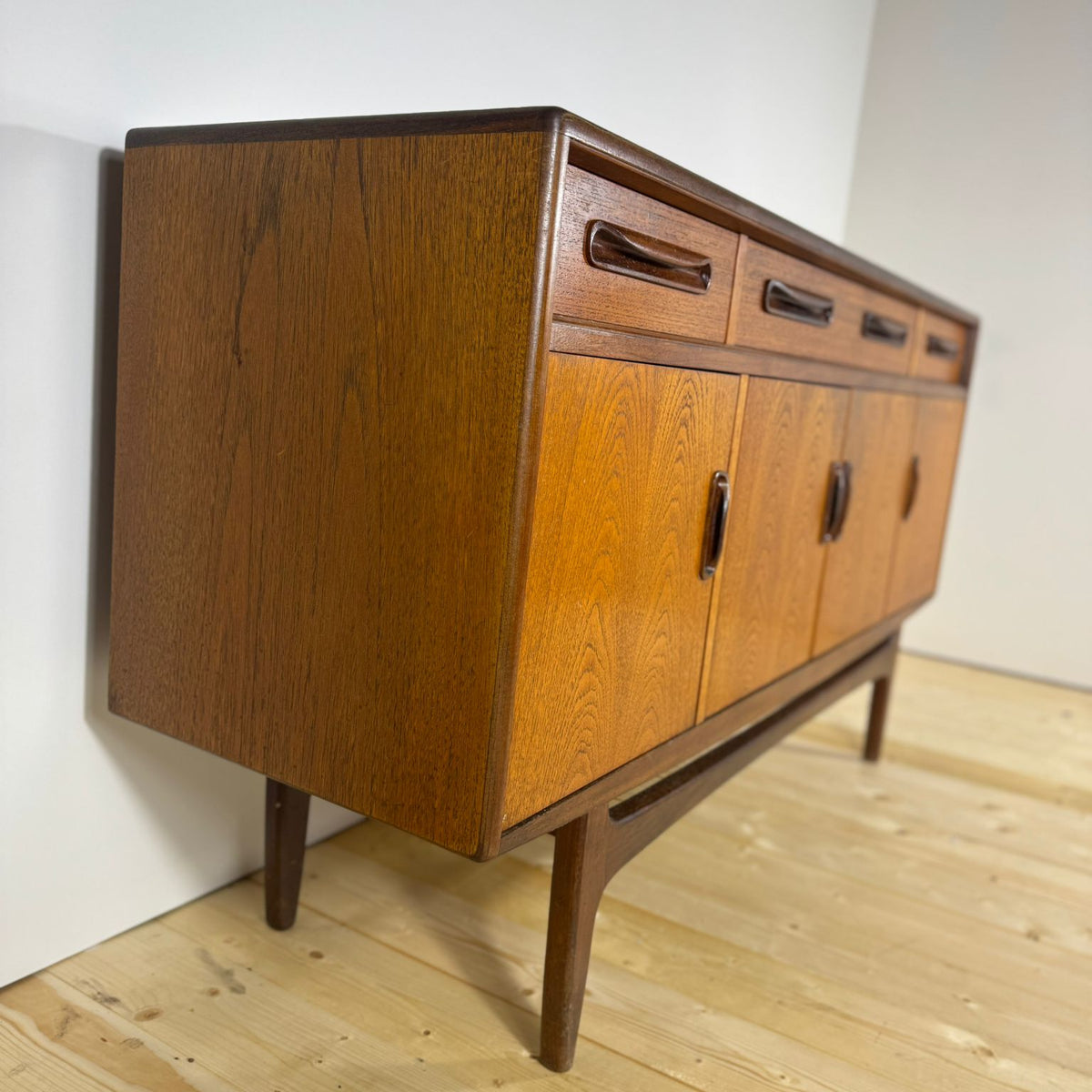 Vintage 1960s G Plan Fresco Teak Sideboard.  Danish Mid Century
