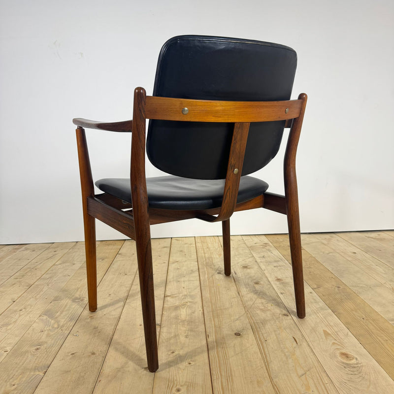 Sedia Modello 402 di Børge Rammeskov per Sibast Furniture – Palissandro, Design Danese Mid-Century