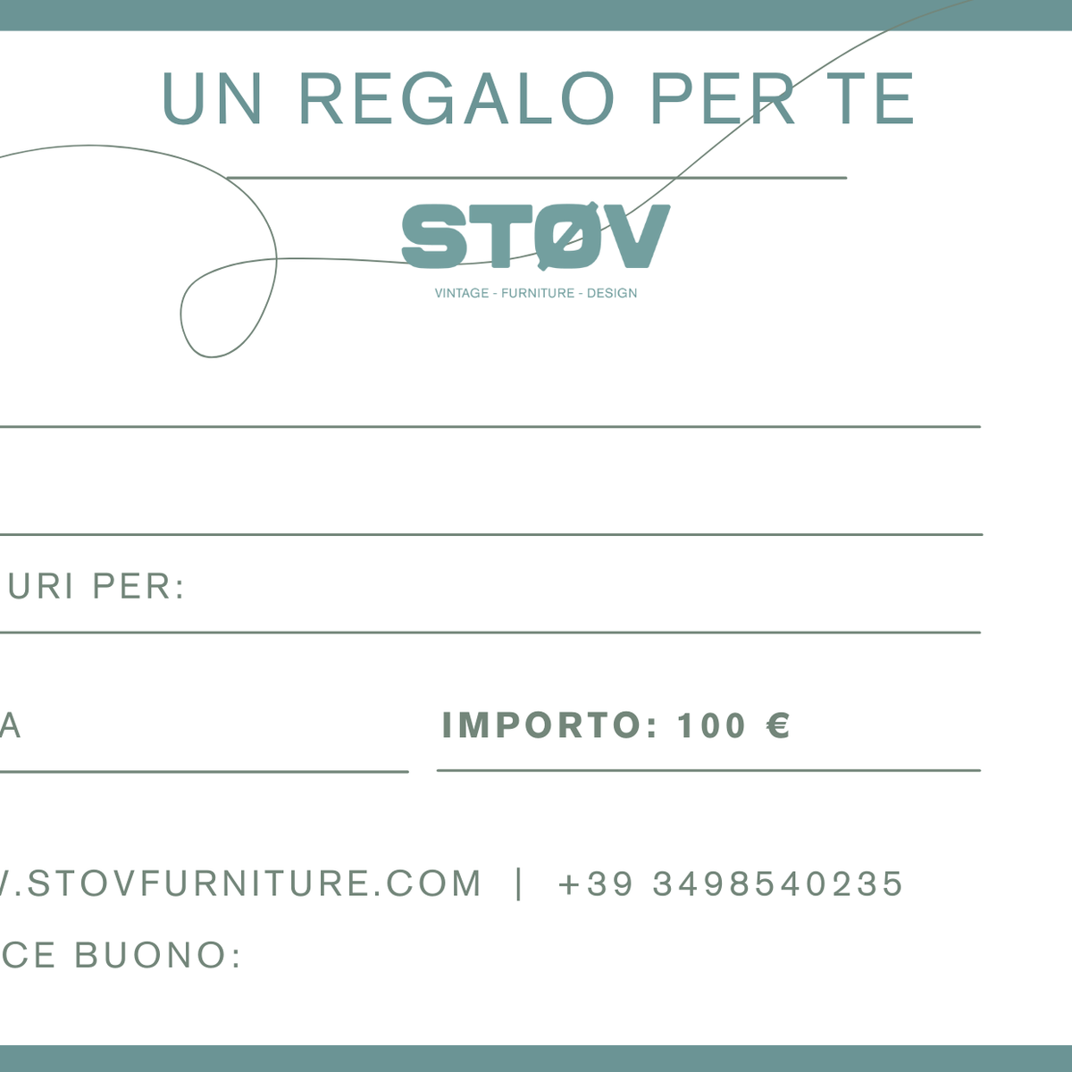 buono regalo 100 euro arredamento scandinavo