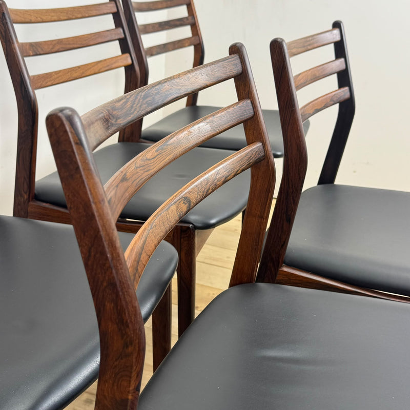 Set of six chairs by Vestervig Erikson, 1960s