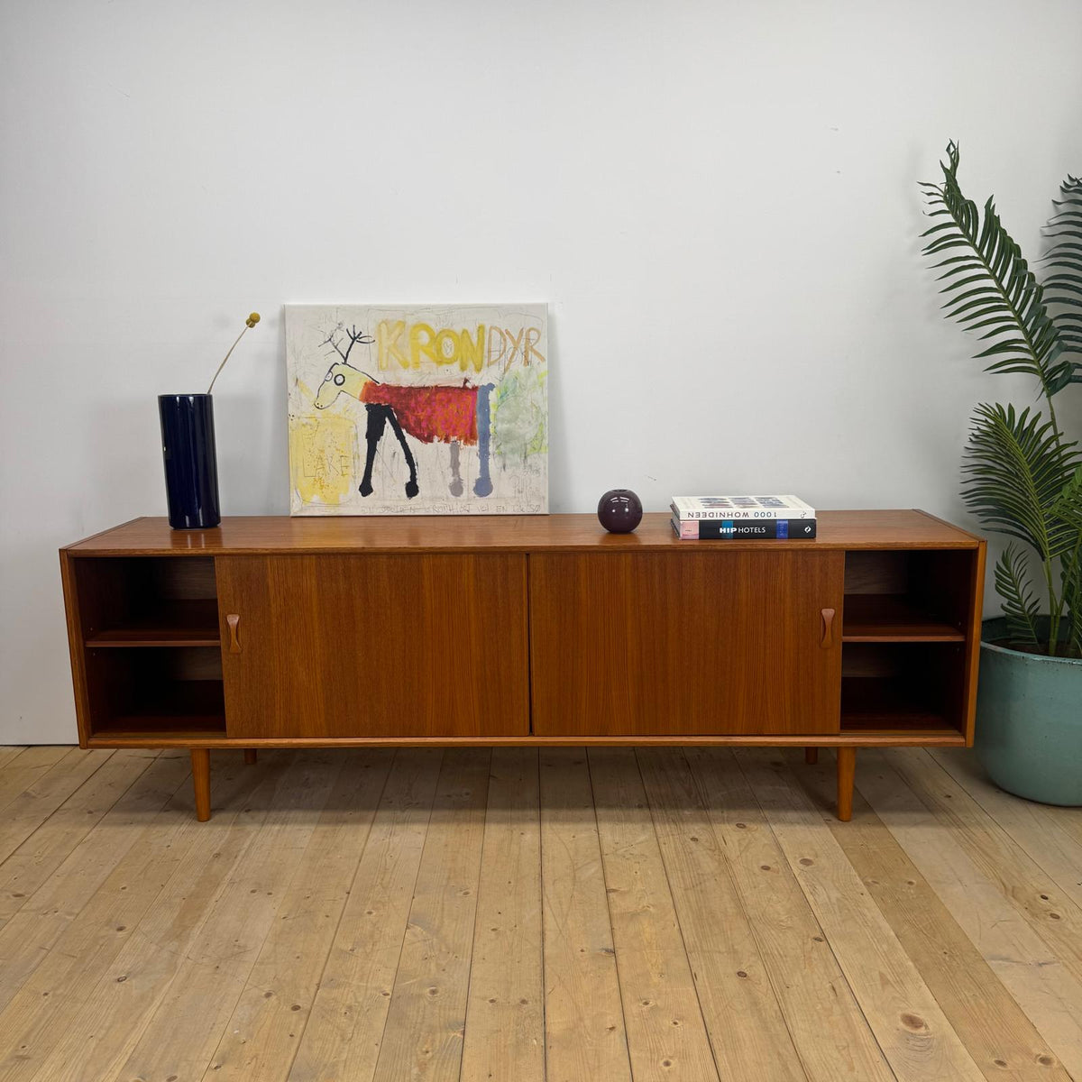 Sideboard in teak di Clausen & Søn, 1960