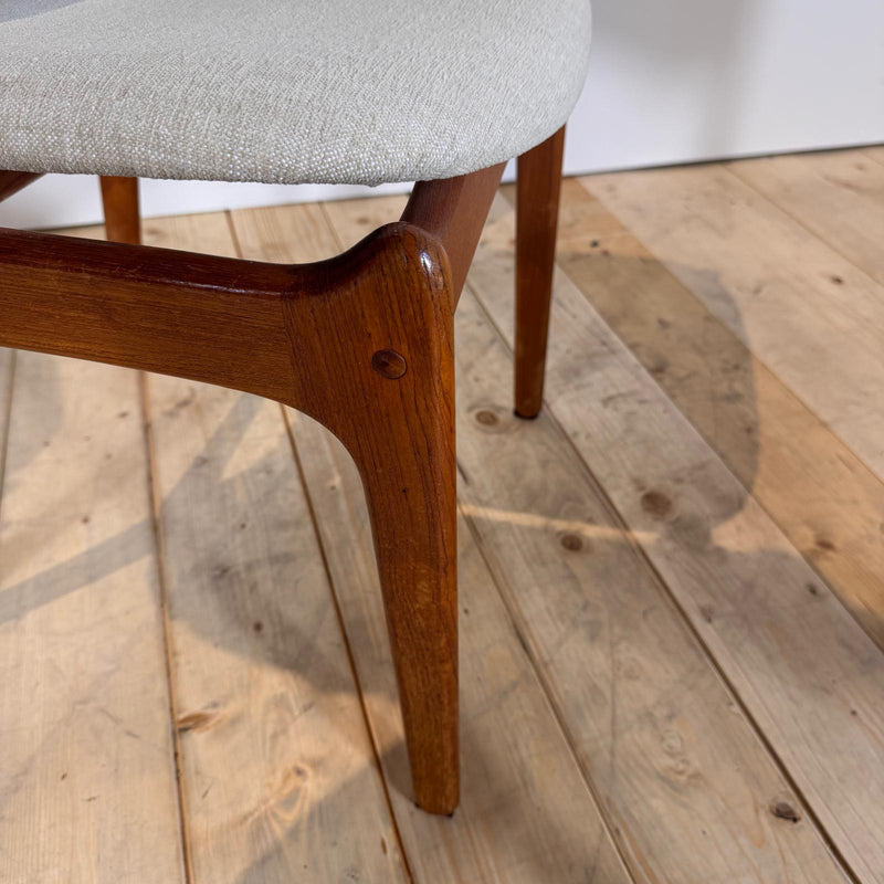 Set of 4 teak chairs by Erik Buch, 1960s