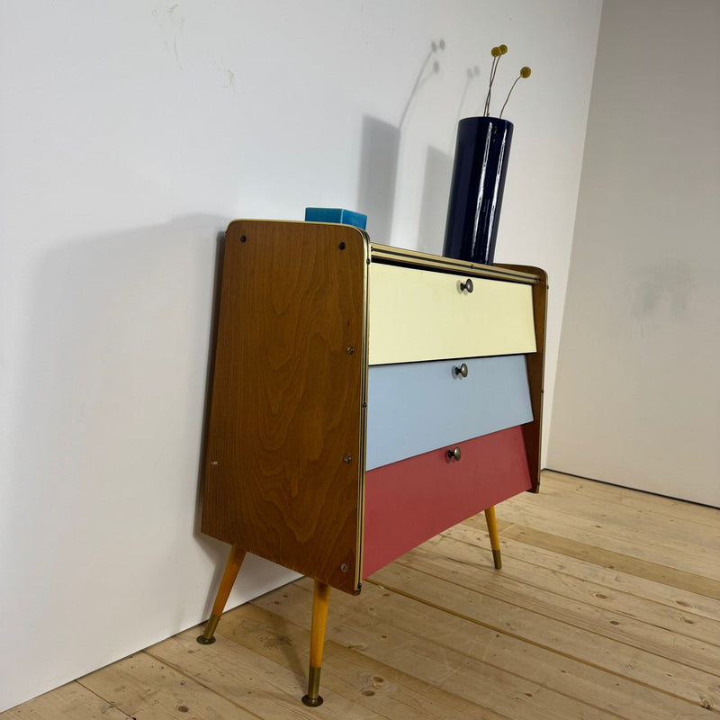 Scarpiera Anni ’70 Multicolor – Design Mid-Century Modern