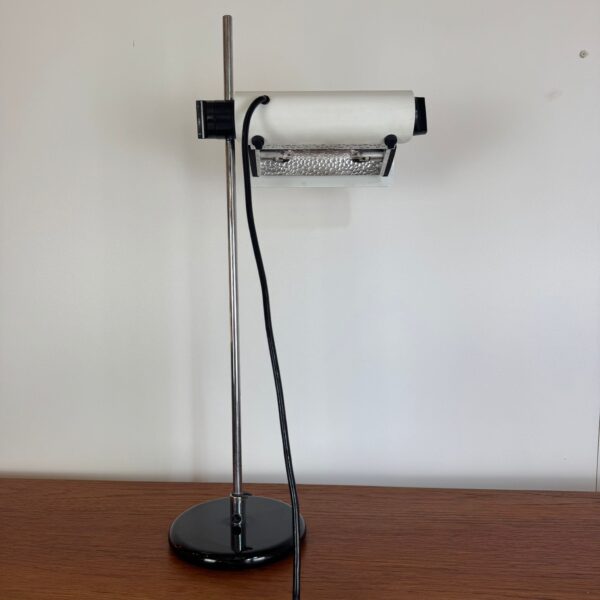 Lampada da tavolo 885/L Joe Colombo per Oluce, Italia 1970