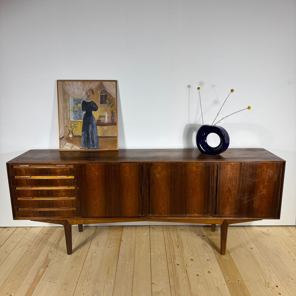 Sideboard Danese in Palissandro – Knud Nielsen per Løsning Møbelfabrik - Manifattura Mid-Century Modern, 1960