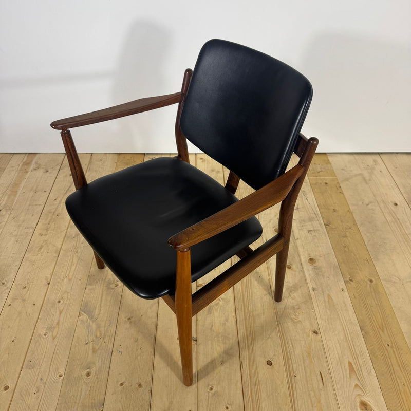 Sedia Modello 402 di Børge Rammeskov per Sibast Furniture – Palissandro, Design Danese Mid-Century