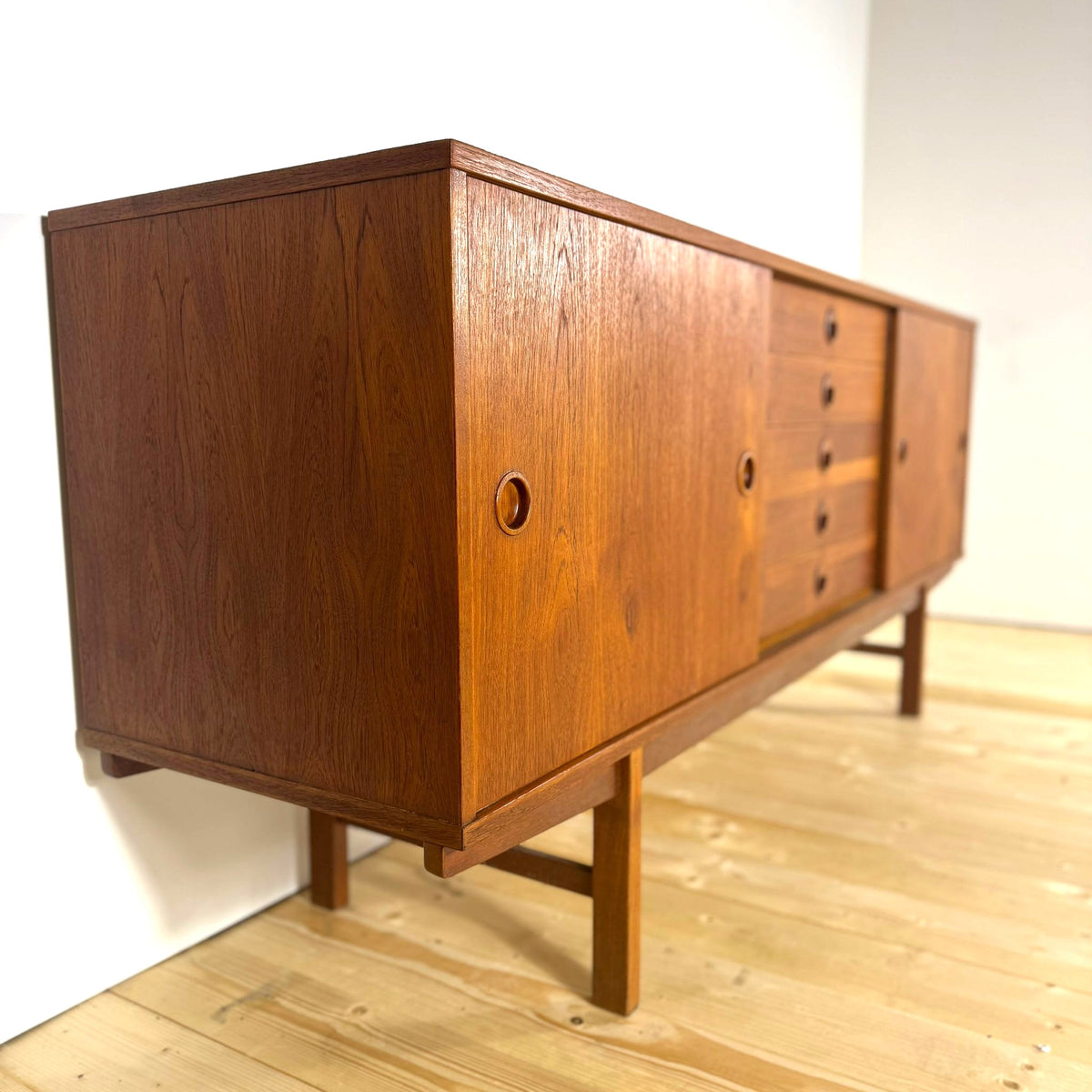Teak sideboard by Yngve Ekstrom for Dux