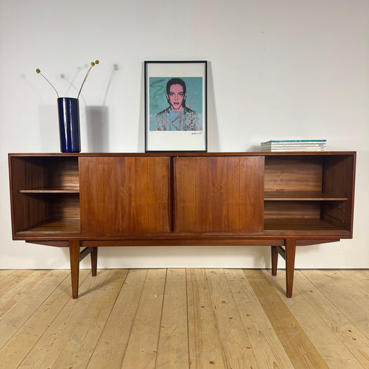 Sideboard Vintage in Teak – Design Danese Anni '60, Mid-Century Modern