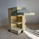 carrello boby joe colombo bianco vintage italia 1970