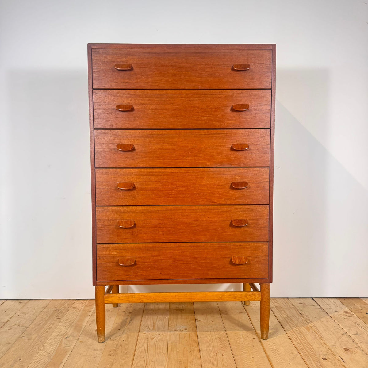 Teak Chest of Drawers by Poul M. Volther for FDB Møbler, 1960s