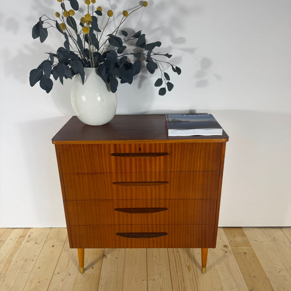 cassettiera teak originale design scandinavo stov