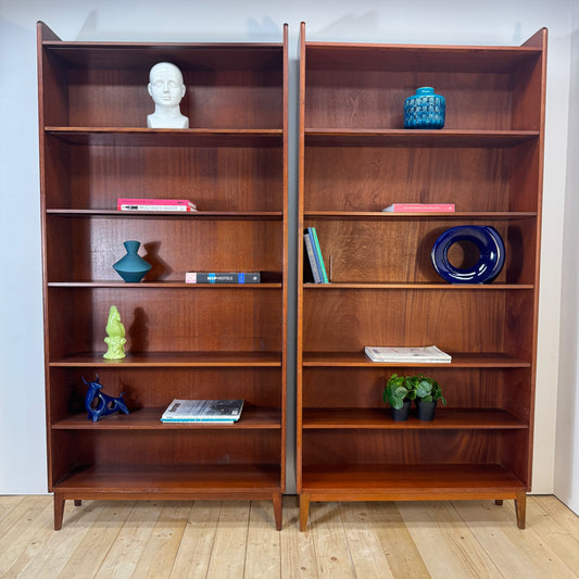 Libreria scandinava in teak, 1960