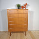 Cassettiera Danese in Teak a Sei Cassetti – Design Scandinavo Mid-Century, Anni ’60