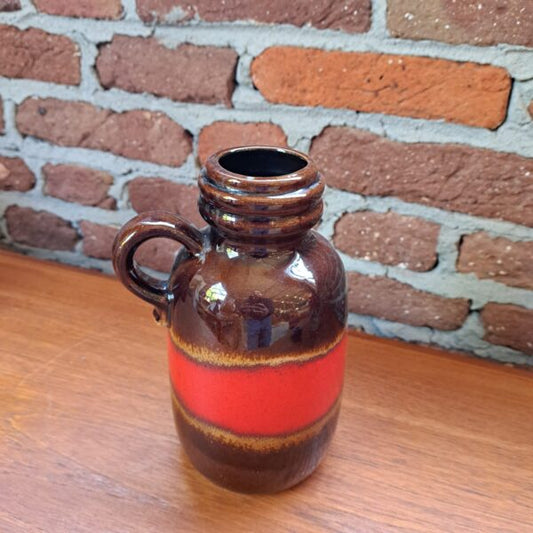 ceramica tedesca d epoca vaso terracotta anni 70