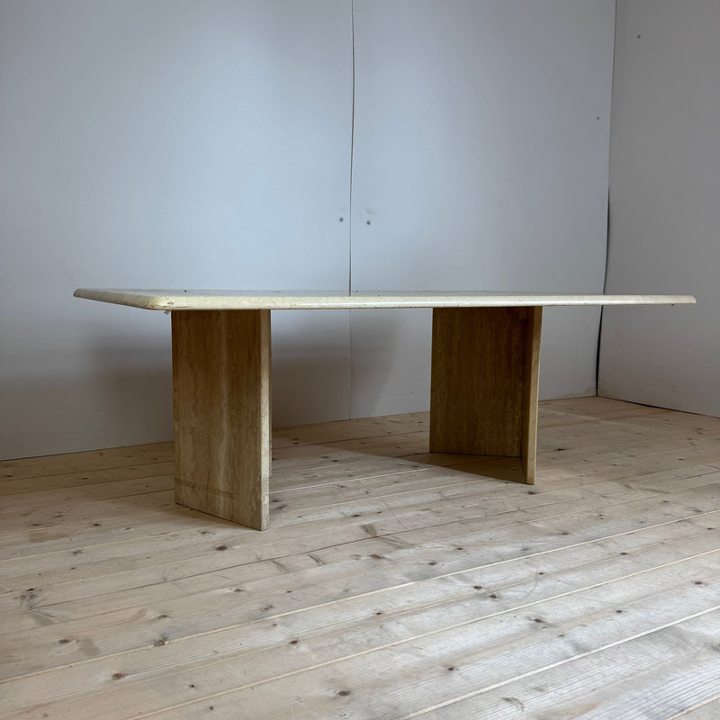 coffee table mid century travertino stov furniture