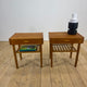 Coppia di comodini in teak svedesi, 1960