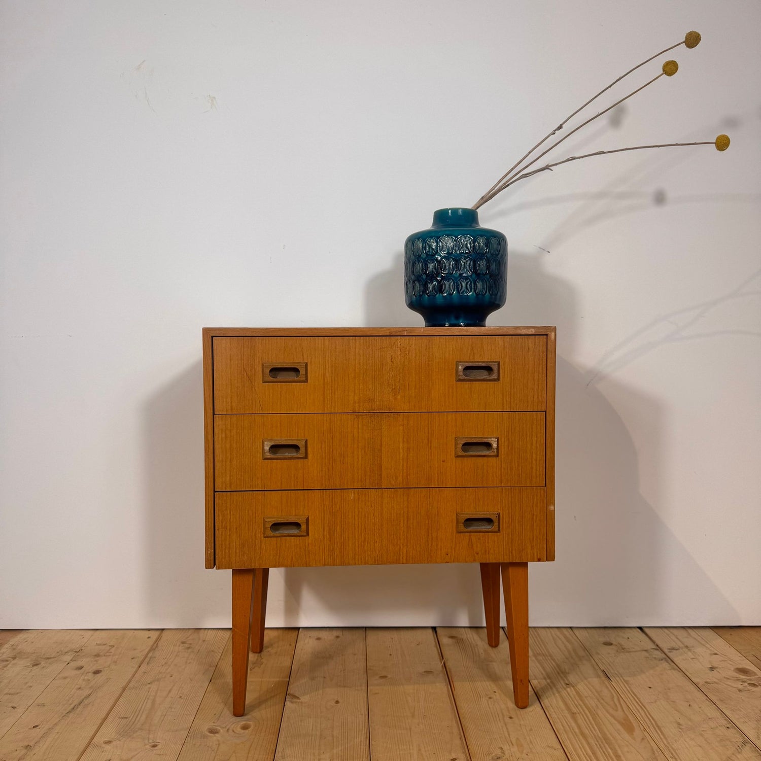 Comodino in rovere, Danimarca anni ’60