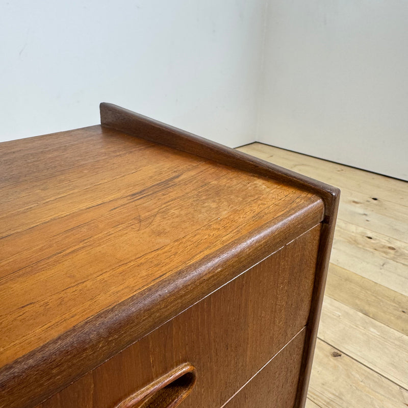 Comodino in teak danese, anni ’60