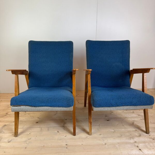 coppia poltrone vintage danimarca 1960 design