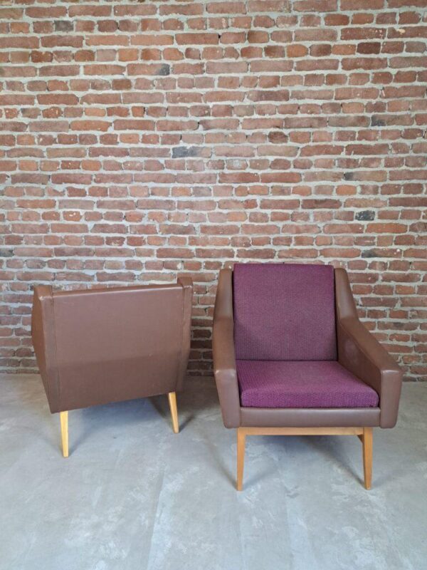 coppia poltrone vintage design originale stov