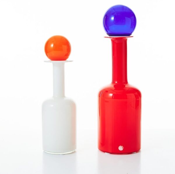 coppia vasi otto brauer holmegaard gulvase vintage