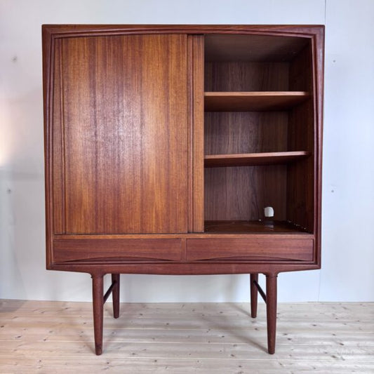 credenza alta danese teak 1960 axel christiansen