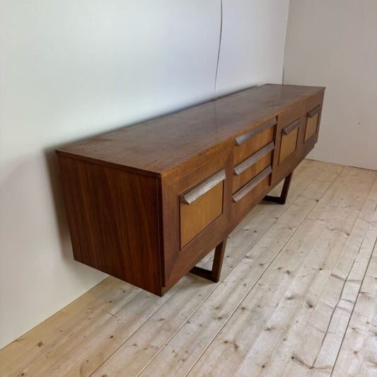credenza inglese originale teak anni sessanta stov