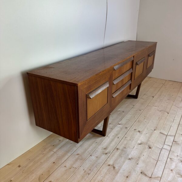 credenza inglese originale teak anni sessanta stov