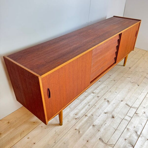 credenza svedese vintage trio nils jonsson stov