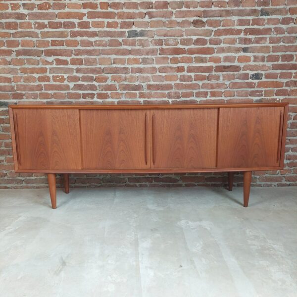 credenza teak hp hansen danimarca 1961 vintage