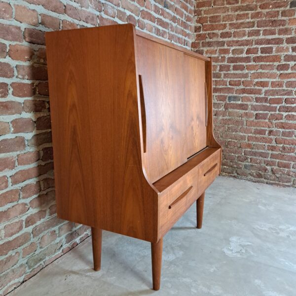 credenza vintage teak modernariato scandinavo