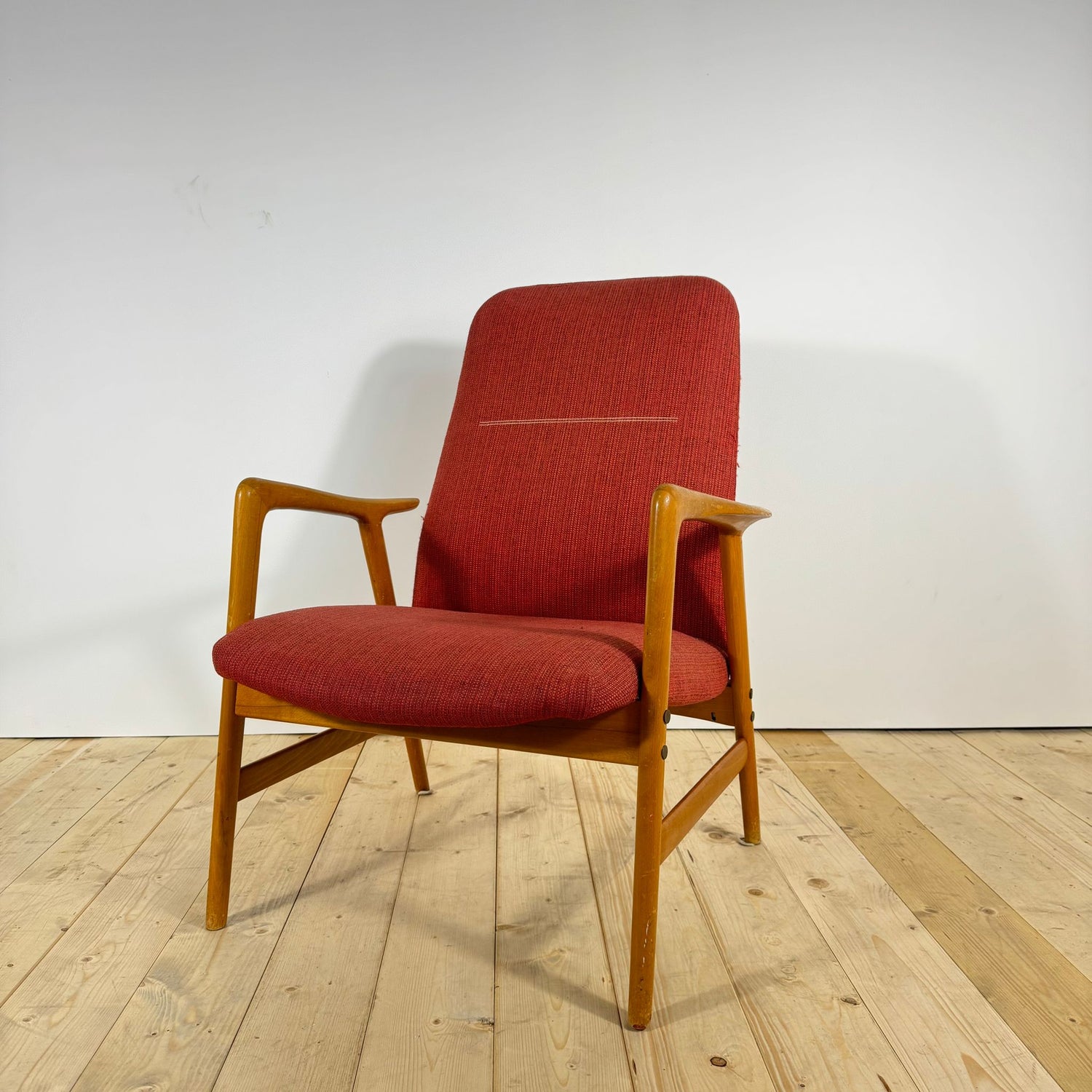Poltrona Mid-Century Modern di Alf Svensson – Svezia, 1960