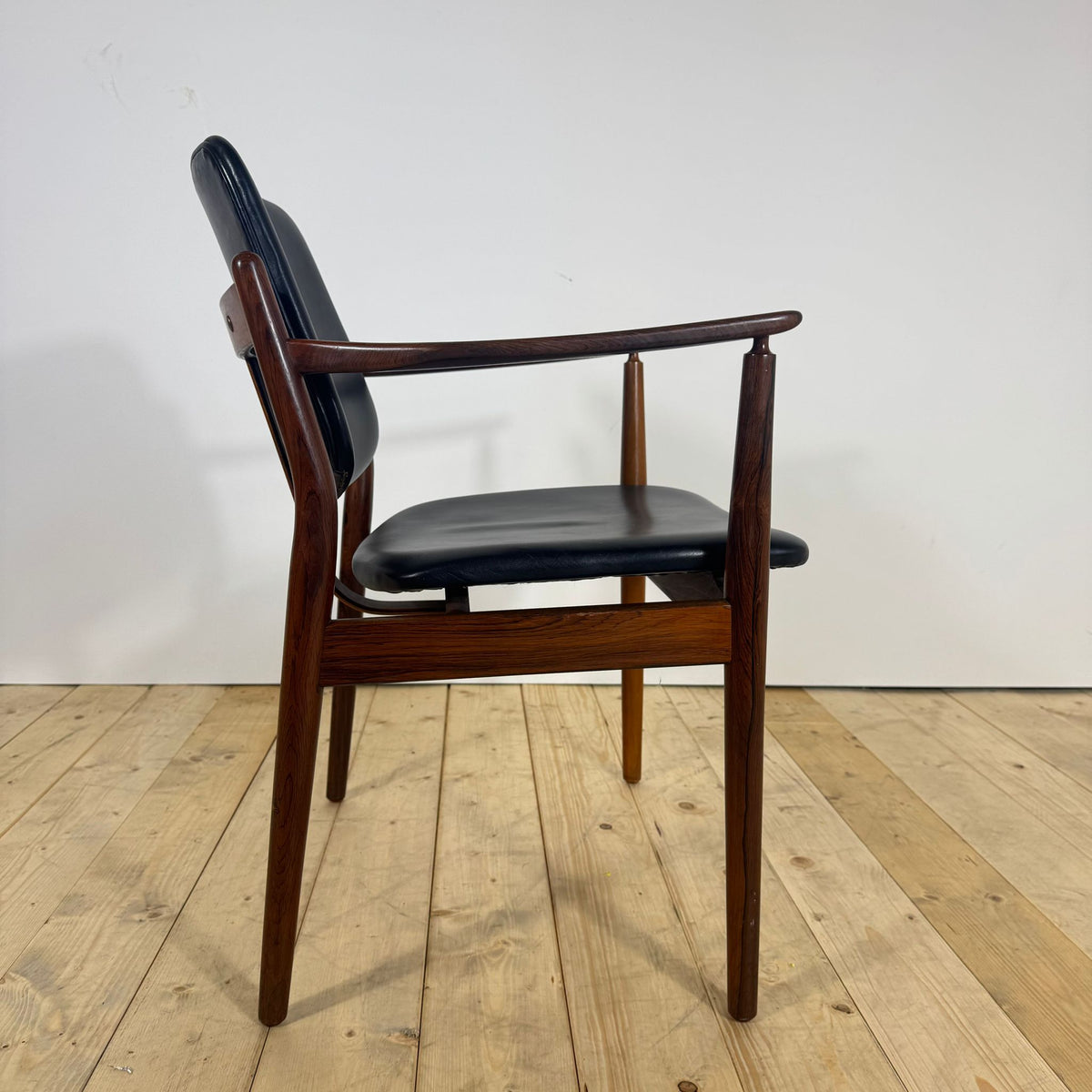 Sedia Modello 402 di Børge Rammeskov per Sibast Furniture – Palissandro, Design Danese Mid-Century