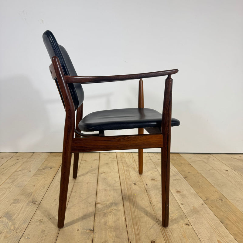 Sedia Modello 402 di Børge Rammeskov per Sibast Furniture – Palissandro, Design Danese Mid-Century