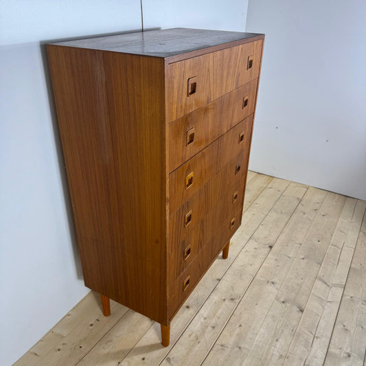 Cassettiera in Teak – Danimarca 1960, Vintage Mid-Century