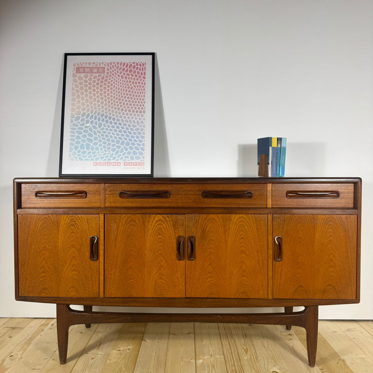 Vintage 1960s G Plan Fresco Teak Sideboard.  Danish Mid Century