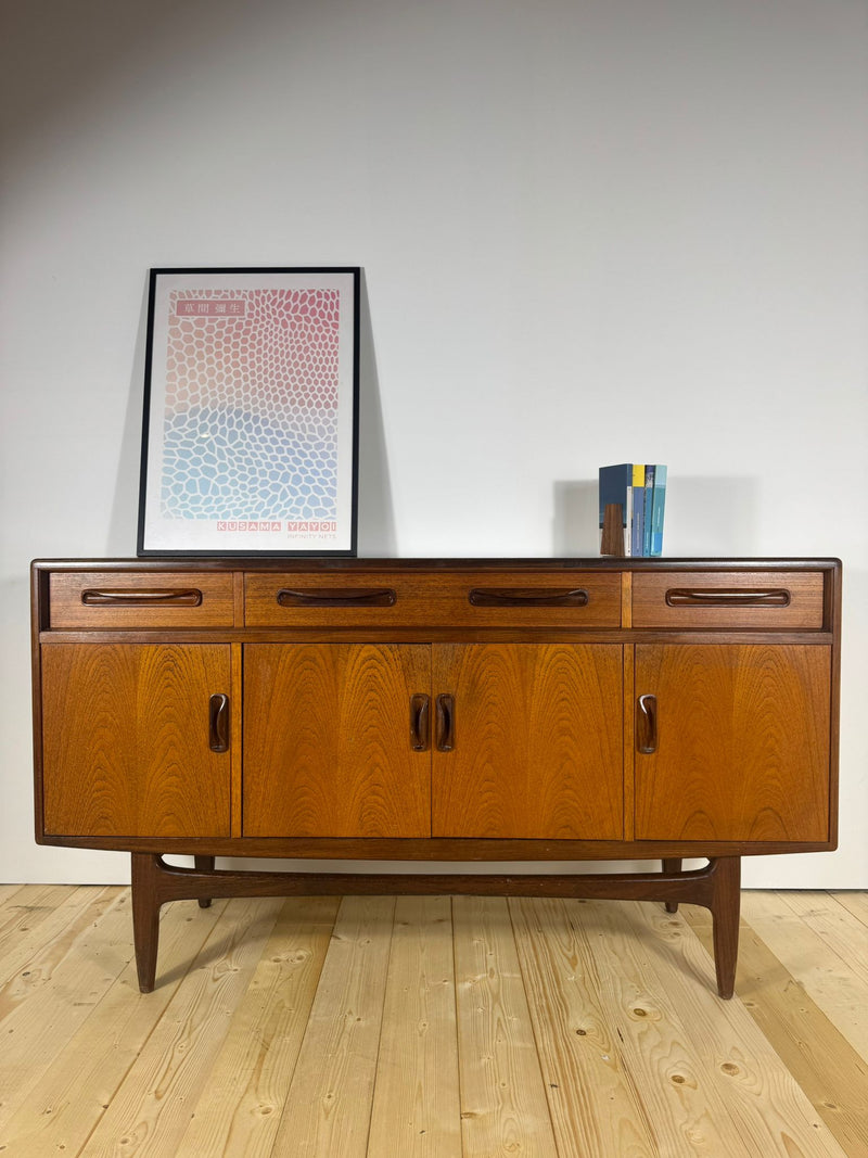 Vintage 1960s G Plan Fresco Teak Sideboard.  Danish Mid Century