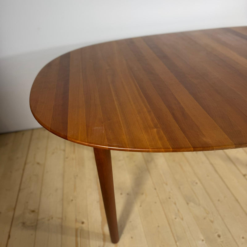 Tavolo da Pranzo in Teak con Tre Prolunghe – Design Scandinavo Vintage