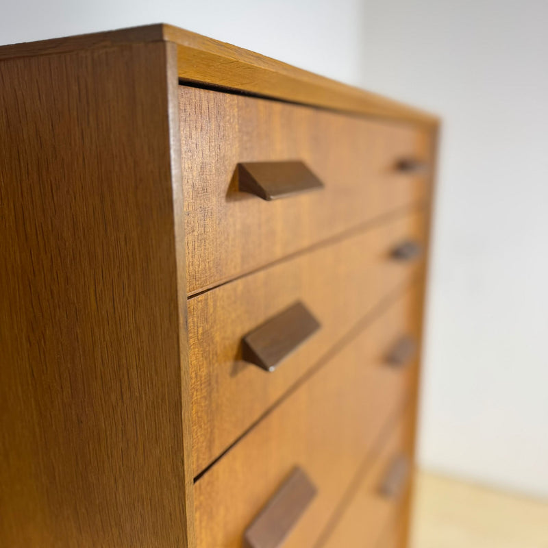 Cassettiera scandinava vintage – Teak originale Mid Century