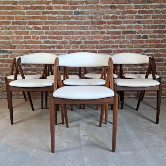 dettaglio schienale curvato sedia modello 31 kai kristiansen