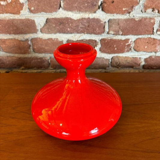 dettaglio vaso rosso vintage arosio parravicini