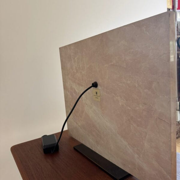 dettaglio vetro satinato lampada atmosfera vintage