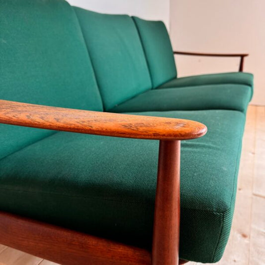 divano danese anni 60 originale legno teak stov