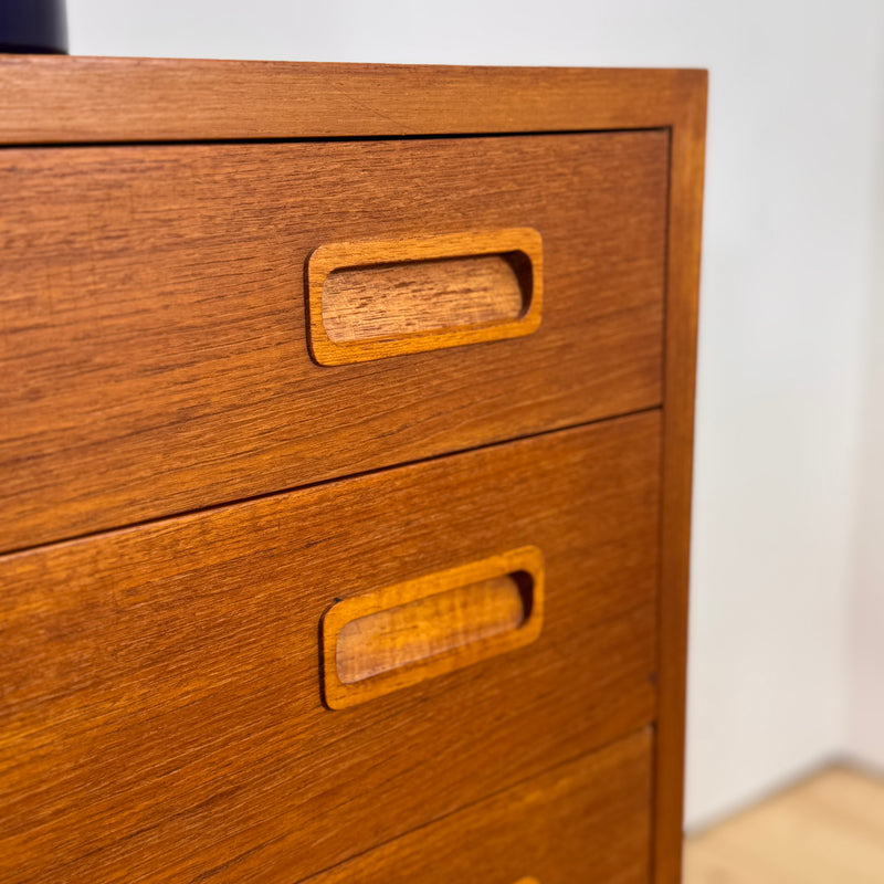 Doppia cassettiera in teak danese, 1960