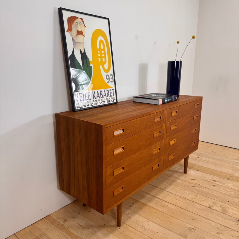 Doppia cassettiera in teak danese, 1960
