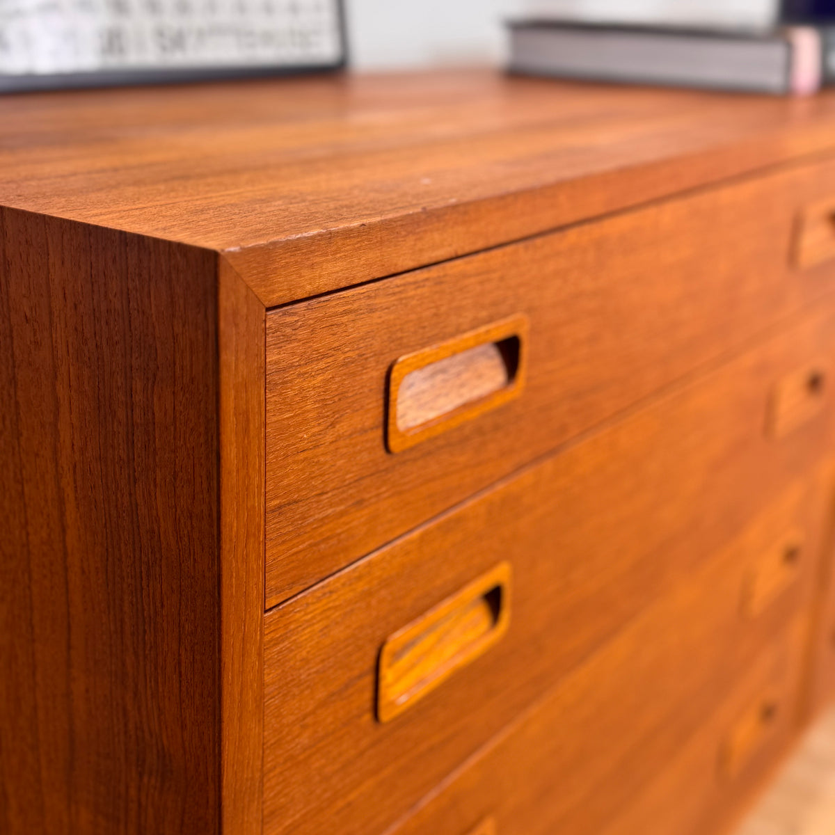 Doppia cassettiera in teak danese, 1960