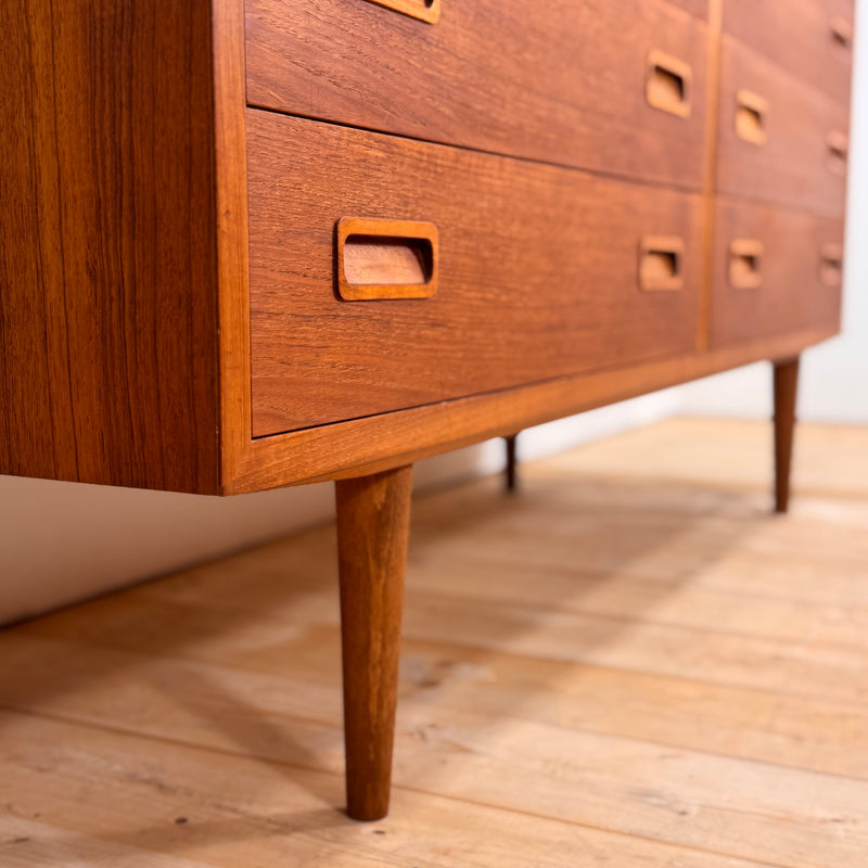 Doppia cassettiera in teak danese, 1960
