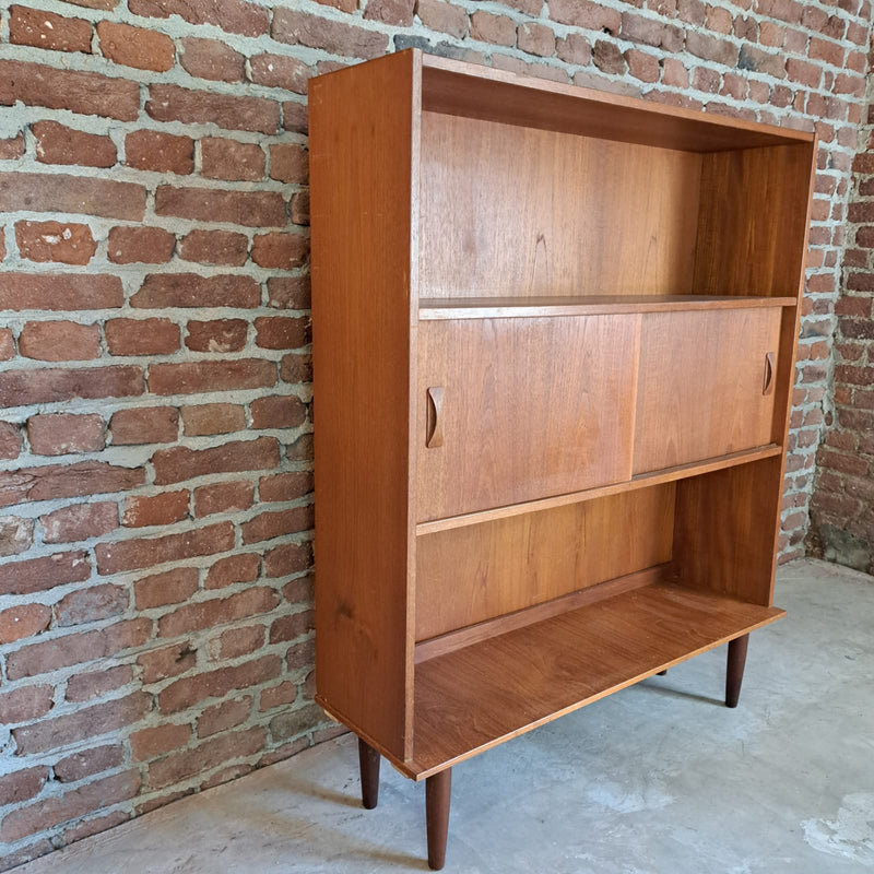 Libreria Clausen & Son in Teak – Danimarca 1960, Vintage Mid-Century