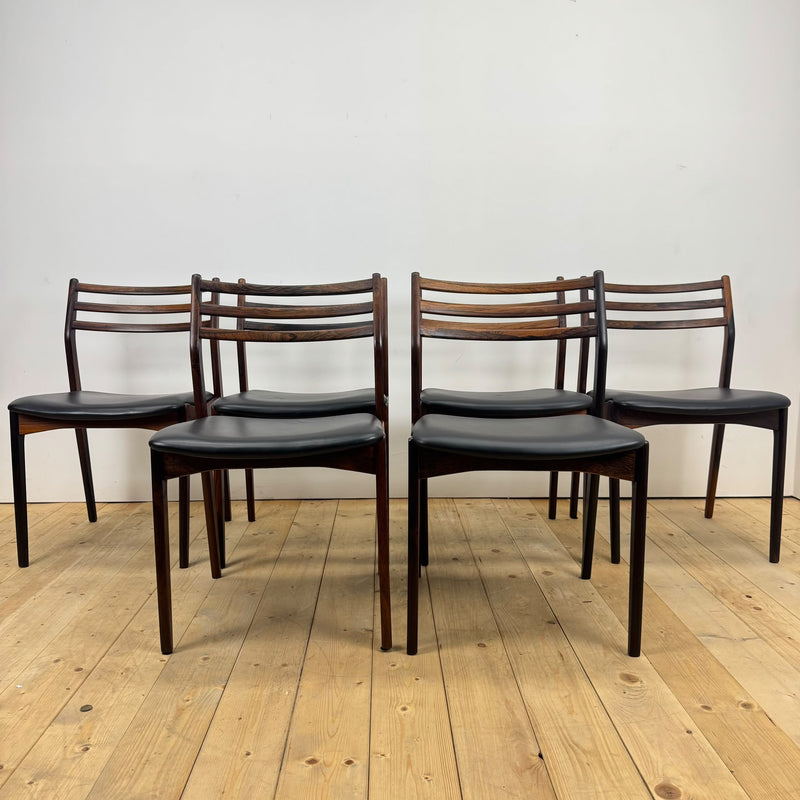 Set of six chairs by Vestervig Erikson, 1960s